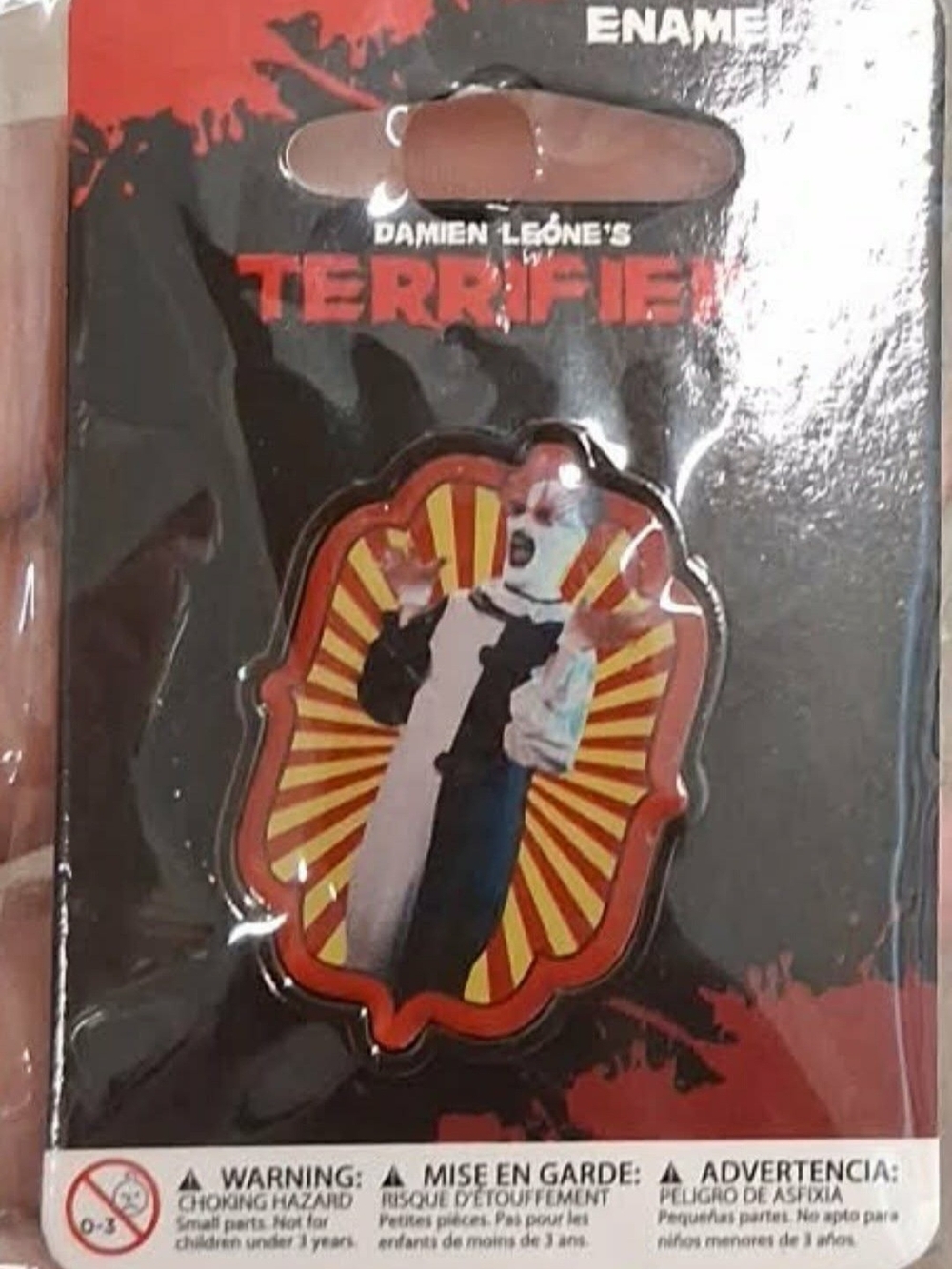 New Terrifier Art The Clown Pin